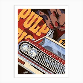 Pulp Fiction poster 1 Art Print