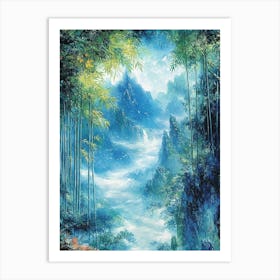 Chinese Landscape Art Print