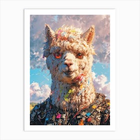 Llama 11 Art Print