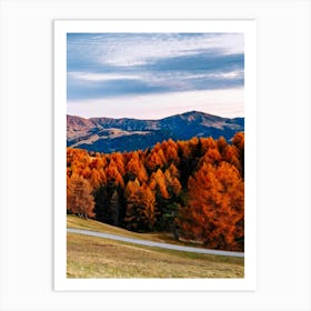 Autumn In The Mountains 2 Art Print