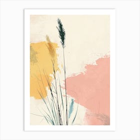 Twilight Whispers Of Radiant Motion Mid Century Style Art Print