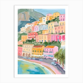 Amalfi Coast La Dolce Vita Poster 14 Art Print