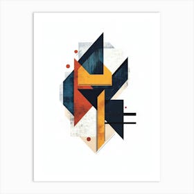 Abstract Geometric Design 1 Art Print