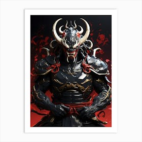 Samurai Warrior Art Print