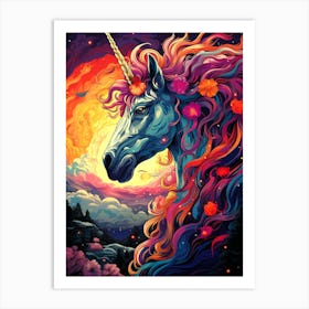 Unicorn Painting Art Print