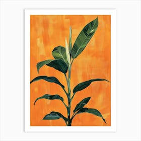 'Banana Plant' 1 Art Print