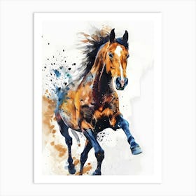 Horse Painting 1 Art Print