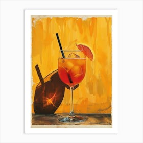 Aperol Spritz Art Print 406 Art Print