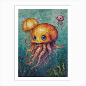 Octopus 22 Art Print