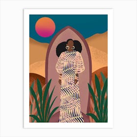 Nneka Art Print