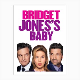 Bridget Jones's Baby, Wall Print, Movie, Poster, Print, Film, Movie Poster, Wall Art, Bridget Jones Art Print
