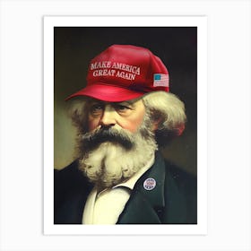 Karl Great Again Art Print