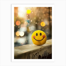 Smiley Face 1 Art Print