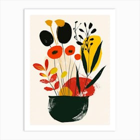 Flowers In A Vase 117 Art Print