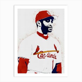 Ozzie Smith Art Print