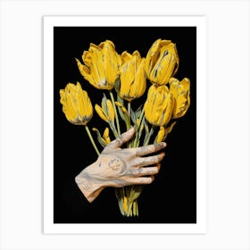 Yellow Tulips Art Print