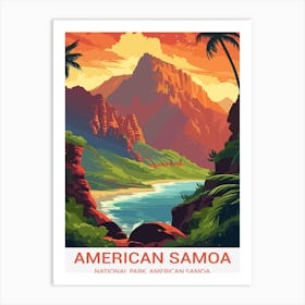 American Samoa National Park Art Print