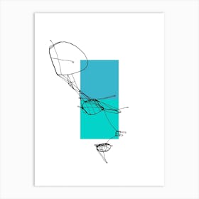 Acqua Future Art Print