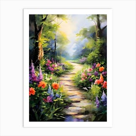 Path In The Woods 6 Art Print