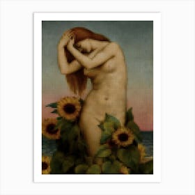 Clytie ( 1886 7) – Evelyn De Morgan (English, 1855 1919) Art Print