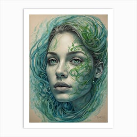 Mermaid Art Print