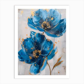 Blue Poppy 2 Art Print