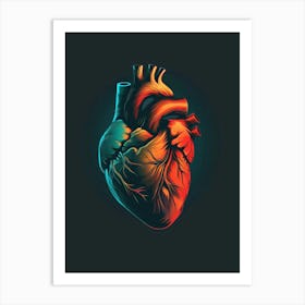 Human Heart 3 Art Print