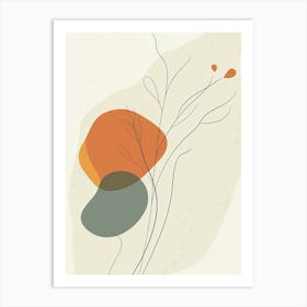 Abstract Tree 3 Art Print