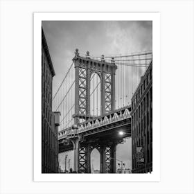 Dumbo, Brooklyn, NY | Black and White Photography Art Print