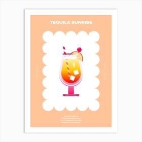 Tequila Sunrise Art Print