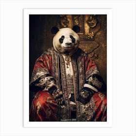 Panda Bear 35 Art Print