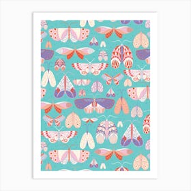 Butterflies and Moths Art Print