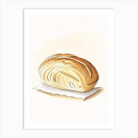 Sweet Bread Bakery Product Quentin Blake Illustration 1 Art Print