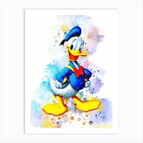 Donald Is Happy Art Print