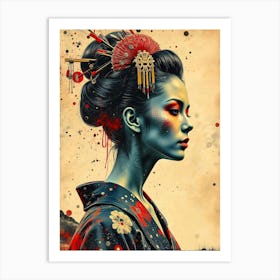 Geisha - Creative Portrait Art Print