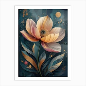 Flower Painting 11 Art Print