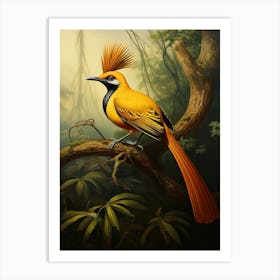 Wilson's Bird-of-Paradise Wall Art Art Print