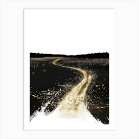 Dirt Road 1 Art Print