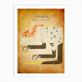 Shamos Vintage Art Print