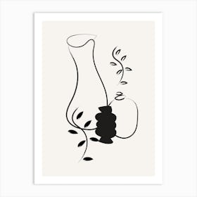 Vase Abstract 2 Art Print