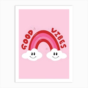 Good Vibes 3 Art Print