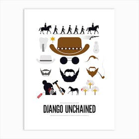 Django Unchained Art Print