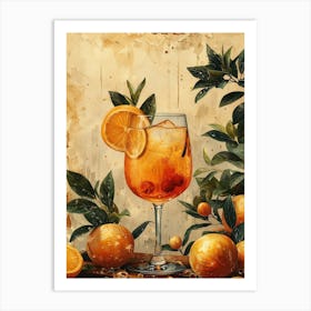 Aperol Spritz Art Print 42 Art Print