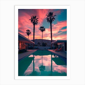 California Dreaming - Falling of the night II Art Print