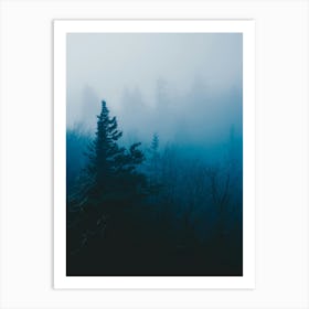Ghost Forest Art Print