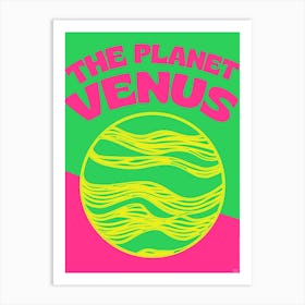 The Planet Venus Art Print