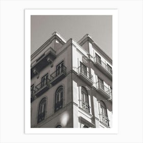 Buildings Of Lisbon I Art Print