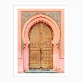 Pink Door 2 Art Print