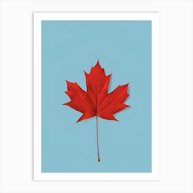 Canadian Maple Leaf Art Print