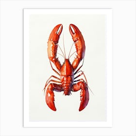 Red Lobster Art Print